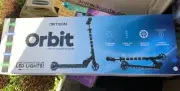 Jetson Orbit Light-up Folding Kids Kick Scooter, Black