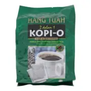 2 Pack Hang Tuah Kopi-O (2 in 1) – Rich Liberica Coffee Beans, Free Shipping