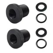 2-Pack Thread Adapters and Rubber Washers, 1/2 * 28-3/4 * 16,Replacement