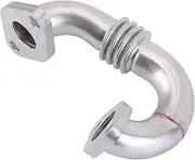 ikasus EGR Intercooler Turbo Hose Pipe 03L131521J Compatible for A4 A5 A6 Q5 Engines EGR Pipe Exhaust Gas Recirculation Hose Tube Cooler Pipe Diesel Engine 03L131521J