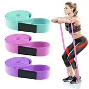 3 pack Long Resistance Bands Set Pull Up Assistance Bands Fitness Exercise Bands