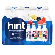 Hint Water Best Sellers Pack 3 Bottles Each of Watermelon Blackberry Cherry