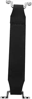 Abaodam Leather Handle Metal Luggage Handles Amplifier Accessories Leather Drawer Pulls Guitar Amplifier Speaker Strap Pu Black
