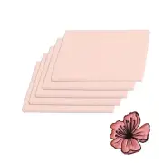 4''x6'' Linoleum Blocks for Printmaking: 5 Pack Pink Rubber Carving Block Sta...