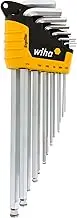 Wiha 66991 MagicRing Ball End Hex Key Set, Long Inch, In Holder, 13 Piece
