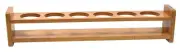 Wooden Bottle Stand - Fits 6 Bottles, up to 1.75" Diameter - Eisco Labs