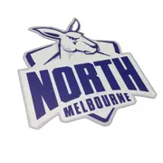 Premium Metal North Melbourne Kangaroos Football Club Decal Wall Sign NEW