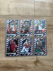 2025 Prizm Basketball Red White & Blue Parallel Lot - AI, Cade, Naz & more MINT