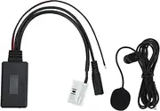 Car Radio Audio Input Cable Bluetooth 5 0 Media Aux Adapter with Microphone for 2006 Offers Good Sound Quality Easy Installation and Connectivity with External Audio Sources