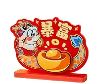 Chinese New Year Table Centerpiece,Spring Festival Signs Supplies | 2025 Chinese New Year Table Decorations Lunar New Year Centerpieces For Home