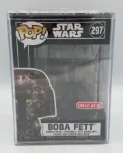 Boba Fett 297 Funko Pop Star Wars Bobble Head Target Exclusive Futura (new)