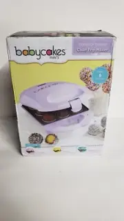 Babycakes CPM-20 Mini Cake Pop Maker - Purple Makes 9