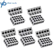 1-2-3 BLOCKS 23 HOLES .0002" MACHINIST 123 5 MATCHED PAIRS ULTRA PRECISION