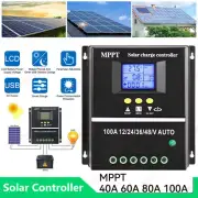 100A Solar Charge Controller MPPT PV Battery Regulator Charger 12V/24V/36V/48V