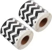 DOITOOL 2 Rolls Border Trim Replaceable Bulletin Board Stickers Decorative Border for Classroom Chalkboard and Wall Decor Adorable Design for Stylish Displays