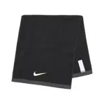 NIKE 毛巾 MEDIUM TOWEL 黑 白 純棉 刺繡 運動毛巾 N101243801-0MD