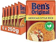 Mars Food BEN'S ORIGINAL Rice Mexican Style 6x250g Pouch