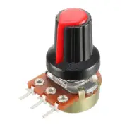 1K 10K 50K Ohm Variable Resistors Single Turn Rotary Carbon Film Potentiometer