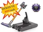 4000mAh 21.6V "Compatible with" Dyson V8 Batteries Absolute Li-ion SV10