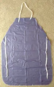 Protective Plastic Bib Apron Waterproof 32" x 44" Men-Women-Kitchen-Shop-Home