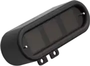 Dakota Digital MLX 9000 Black Oval Universal Motorcycle MPH Speedometer Speedo