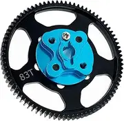 RC Car Gear Set Metal 83T 0.6 M Sturdy Gear Easy Installation RC Transmission Spur Gear for cc02 1/10 RC Car Accessories