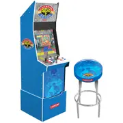 Arcade1Up Street Fighter Big Blue (Wi-Fi) 12-in-1 Games with Light-Up Marquee Arcade Cabinet (Limited Edition)