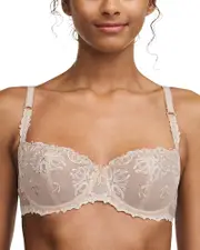 Chantelle Champs-Elysees Lace Unlined Demi Bra