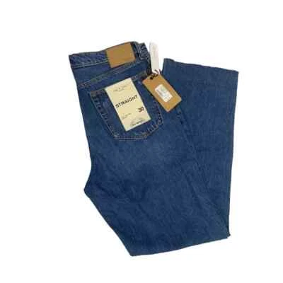 Rag & Bone Women's Alex High-Rise Straight Jeans, Ash, Blue