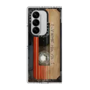 Galaxy Z Fold7 Clear Magnetic Case Awesome mix replica