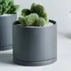 【WUZ屋子】日本KINTO PLANT POT 191陶瓷花盆8.5cm-深灰