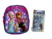 Disney Frozen Elsa & Anna 10" MINI Backpack with Stationery Set