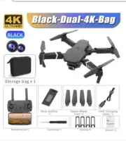 2024 E88Pro RC Drone 4K Professinal With 1080P Wide Angle HD Camera Foldable Hel