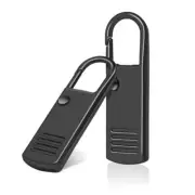 8 Pack Metal Zipper Pulls Suitcase Zipper Pull Replacement #03 Black(8 PACK)