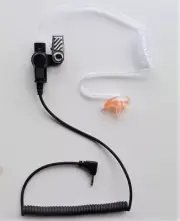 Semi Custom Right Side Ear Mold with Acoustic Tube Listen Only 2.5MM Pin