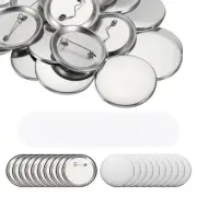 3 inch Metal Button Parts Supplies for Button Maker Machine (100 PCS)