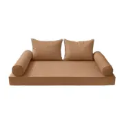 *COVER ONLY*-Style 4 Daybed Mattress Bolster Pillow Same Pipe Twin-XL-AD104