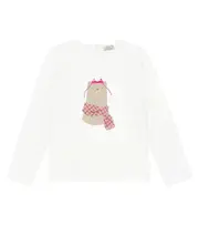 [Il Gufo] Il Gufo Cotton jersey top Y 6 multicoloured