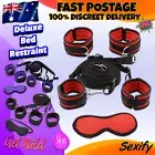 Bed Restraint Ankle Handcuffs Under Mattress Bondage Kit BDSM Couples Sex Toy