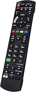 Replacement Universal Remote for Panasonic N2QAYB001012 N2QAYB001111 N2QAYB001109 LCD LED 3D HD Smart TV Panasonic TV Remote Control with NETFLIX and MY APP Buttons