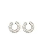 [Fiorucci] Fiorucci Crystal-embellished Ear Cuff ONE SIZE SILVER