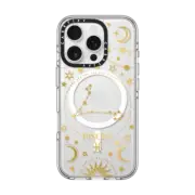 iPhone 16 Pro Clear Case MagSafe Compatible zodiac star sign pisces