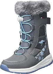 [KangaROOS] Unisex Children's K-pe Gastin RTX Boots, Steel Grey Blue Sky, 37 EU