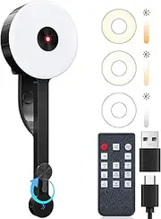 POHO O1 Webcam 4K with Physical Cover, Microphone & Lighting | Dark Compensation | Auto Focus 83° Wide Angle | HDR & 1/2.55 Inch CMOS with 8 MP | USB-C & USB-A for PC/Mac (4K, Black)