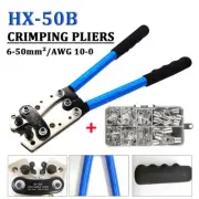 Battery Cable Lug Crimping Tool Wire Crimper Bare Terminal Crimping Pliers New