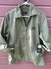 Brixton - Windbreaker Water Repellent Jacket / Medium / Olive / New With Tag