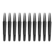 10Pcs 93303 Precision Plastic Tweezers Kit 120mm Anti-static Craft Tweezers Set