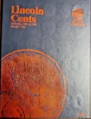 #9030 WHITMAN FOLDER FOR LINCOLN HEAD CENTS 1941-1974