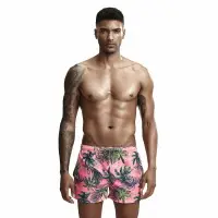 在飛比找樂天市場購物網優惠-男士沙灘褲SEOBEAN夏季新款男式沙灘褲休閑速干三分褲男寬