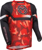 Moose Offroad Sahara, jersey , color: Red/White/Black , size: M